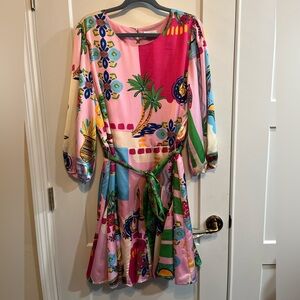 Sugarlips Multicolor Long Sleeve Dress
